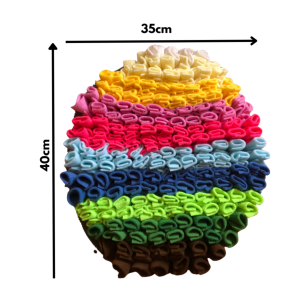 Mata pisanka pasy + wymiary Mata węchowa "pisanka"